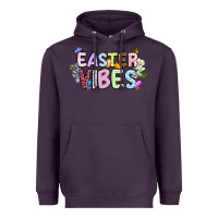 Plum Easter vibes Heavyweight Hoodie - OliviaCreatesArt