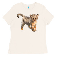 Bone baby lion Ladies Tee - LillyAllenDesigns