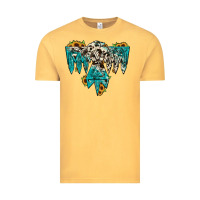 Vintage Mustard thunderbird Vintage Tee - JahusDesignShop