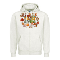Happy Thanksgiving Day Zipper Hoodie | Teevron