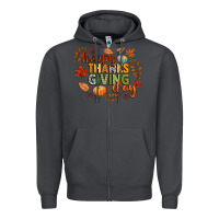 Smoke happy thanksgiving day Zipper Hoodie - CowGirlArtShop