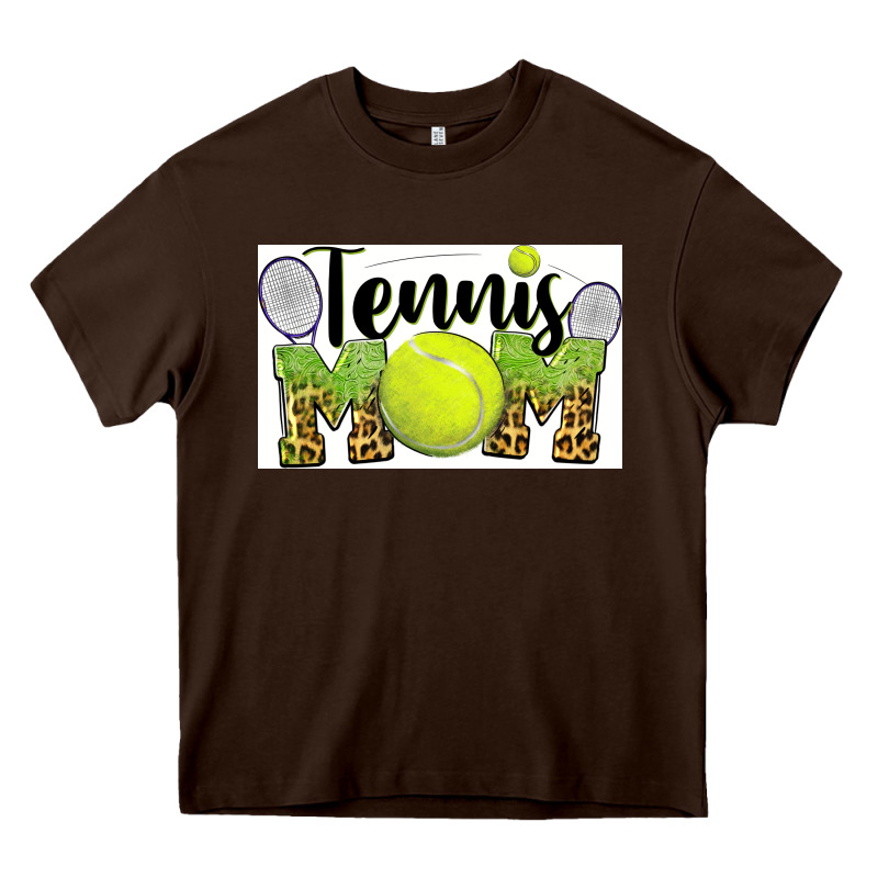 Tennis Mom Heavy Core Tee by BarkalooDesign | Teevron