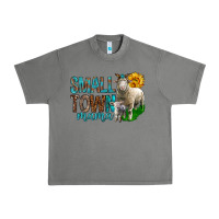 Tornado Small Town Mama With Sheeps Urban Heavy Tee - BundleAndBundleShop