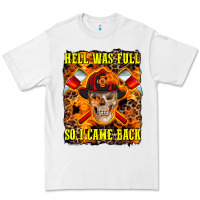 White Western Hell Was Full So I Came Back Premium Tee - LillyAllenDesigns