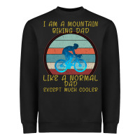 Black I Am A Mountain Biking Dad Heavyweight Sweatshirt - Bettercallsaul