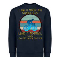 Navy I Am A Mountain Biking Dad Heavyweight Sweatshirt - Bettercallsaul