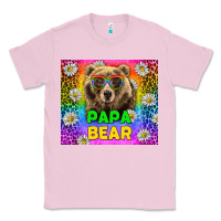 Bubblegum Pink Western Papa Bear LGBTQ+ Tumbler Classic Tee - BundleAndBundleShop