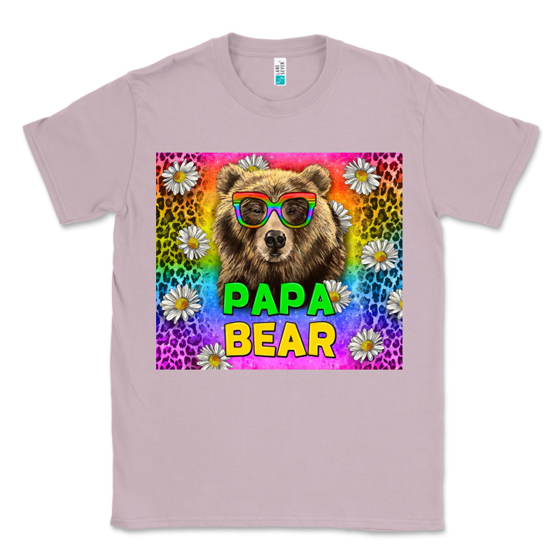 Western Papa Bear Lgbtq+ Tumbler Classic Tee by BundleAndBundleShop | Teevron