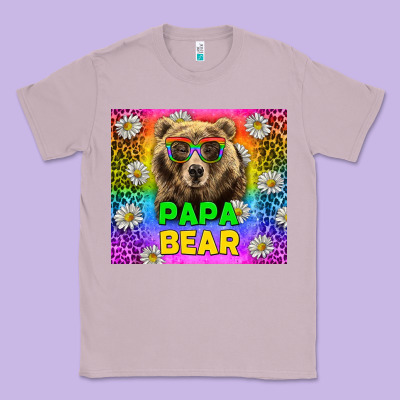 Western Papa Bear Lgbtq+ Tumbler Classic Tee Designed By Bundleandbundleshop