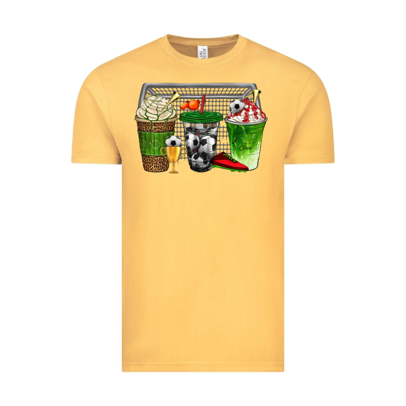 Soccer Coffee Cups Bbs Vintage Tee by BundleAndBundleShop | Teevron