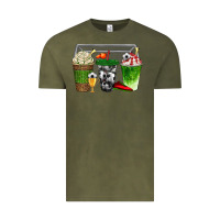 Vintage Olive soccer coffee cups bbs Vintage Tee - BundleAndBundleShop