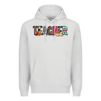 Dove Grey teacher Premium Hoodie - OliviaCreatesArt