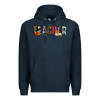 Navy teacher Premium Hoodie - OliviaCreatesArt