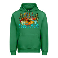 Emerald fall pumpkin art Urban Hoodie - CowhideDigitalArt