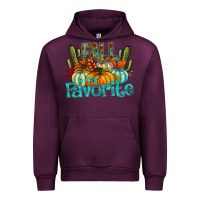 Mauve Wine fall pumpkin art Urban Hoodie - CowhideDigitalArt