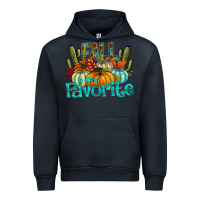 Navy fall pumpkin art Urban Hoodie - CowhideDigitalArt
