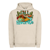 Pigment French Oak fall pumpkin art Urban Hoodie - CowhideDigitalArt