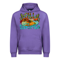 Tulip fall pumpkin art Urban Hoodie - CowhideDigitalArt