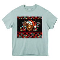 Arona joy shaggy cow christmas Heavy Core Tee - Jasminsmagicworld