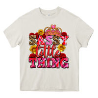 Cream sassy little thing with crown Heavy Core Tee - AdoDesignShop