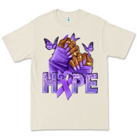 Bone hope lavender ribbon all cancers Premium Tee - NancyCooperArtShop