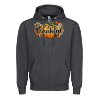 Smoke thankful Zipper Hoodie - CowGirlArtShop
