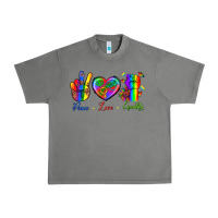 Tornado Peace Love Equality Urban Heavy Tee - BundleAndBundleShop