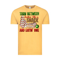 Vintage Mustard torn between lookin' like a snack and eatin' one bbs Vintage Tee - BundleAndBundleShop