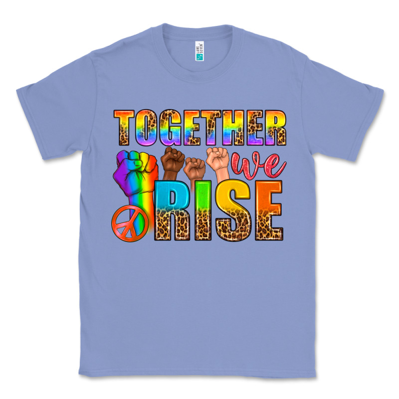 Western Lgbtq+ Together We Rise Classic Tee by BundleAndBundleShop | Teevron