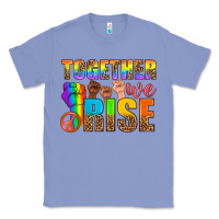 Colony Blue Western LGBTQ+ Together We Rise Classic Tee - BundleAndBundleShop