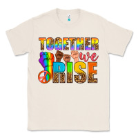 Natural Western LGBTQ+ Together We Rise Classic Tee - BundleAndBundleShop