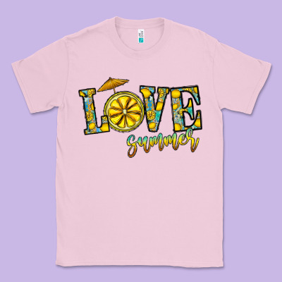 Love Summer Classic Tee Designed By Cowhidedigitalart