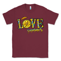 Burgundy love summer Classic Tee - CowhideDigitalArt