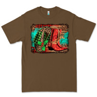 Cacao country boots Christmas Premium Tee - Jasminsmagicworld