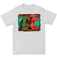 Dove Grey country boots Christmas Premium Tee - Jasminsmagicworld