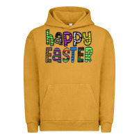 Pigment Peanut Butter Happy Easter Urban Hoodie - CowhideDigitalArt