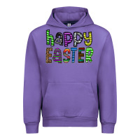 Tulip Happy Easter Urban Hoodie - CowhideDigitalArt