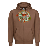 Chestnut pumpkin spice and livin my best life Zipper Hoodie - CowGirlArtShop