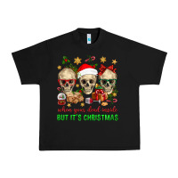 Black When Your Dead Inside But It's Christmas Urban Heavy Tee - BundleAndBundleShop
