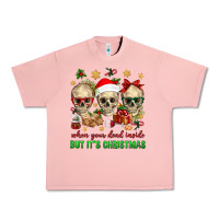 Salmon When Your Dead Inside But It's Christmas Urban Heavy Tee - BundleAndBundleShop