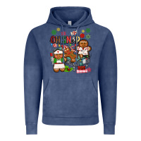Vintage Denim oh snap christmas Vintage Hoodie - MaliasSmallBusiness