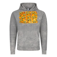 Cloud Rock School Bus Pattern Vintage Hoodie - Jasminsmagicworld