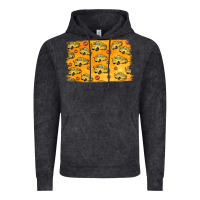 Vintage Black School Bus Pattern Vintage Hoodie - Jasminsmagicworld