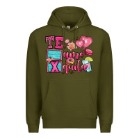 Army Green te amo te quila Premium Hoodie - OliviaCreatesArt
