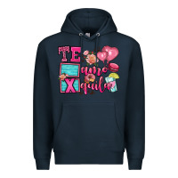 Navy te amo te quila Premium Hoodie - OliviaCreatesArt