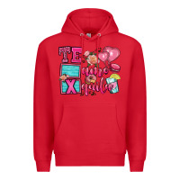 Red te amo te quila Premium Hoodie - OliviaCreatesArt