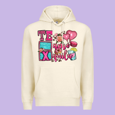 Te Amo Te Quila Premium Hoodie Designed By Oliviacreatesart