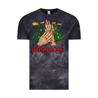 Cloud Black christmas nail bbs Vintage Tee - BundleAndBundleShop