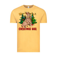 Vintage Mustard christmas nail bbs Vintage Tee - BundleAndBundleShop