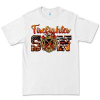 White American Flag Firefighter Son Premium Tee - LillyAllenDesigns